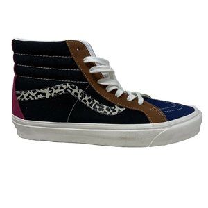 Vans Sk8 Hi 38 DX Anaheim Factory Men's 10.5 Animal Print Mix